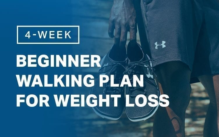 4-Week Beginner Walking Plan For Weight Loss