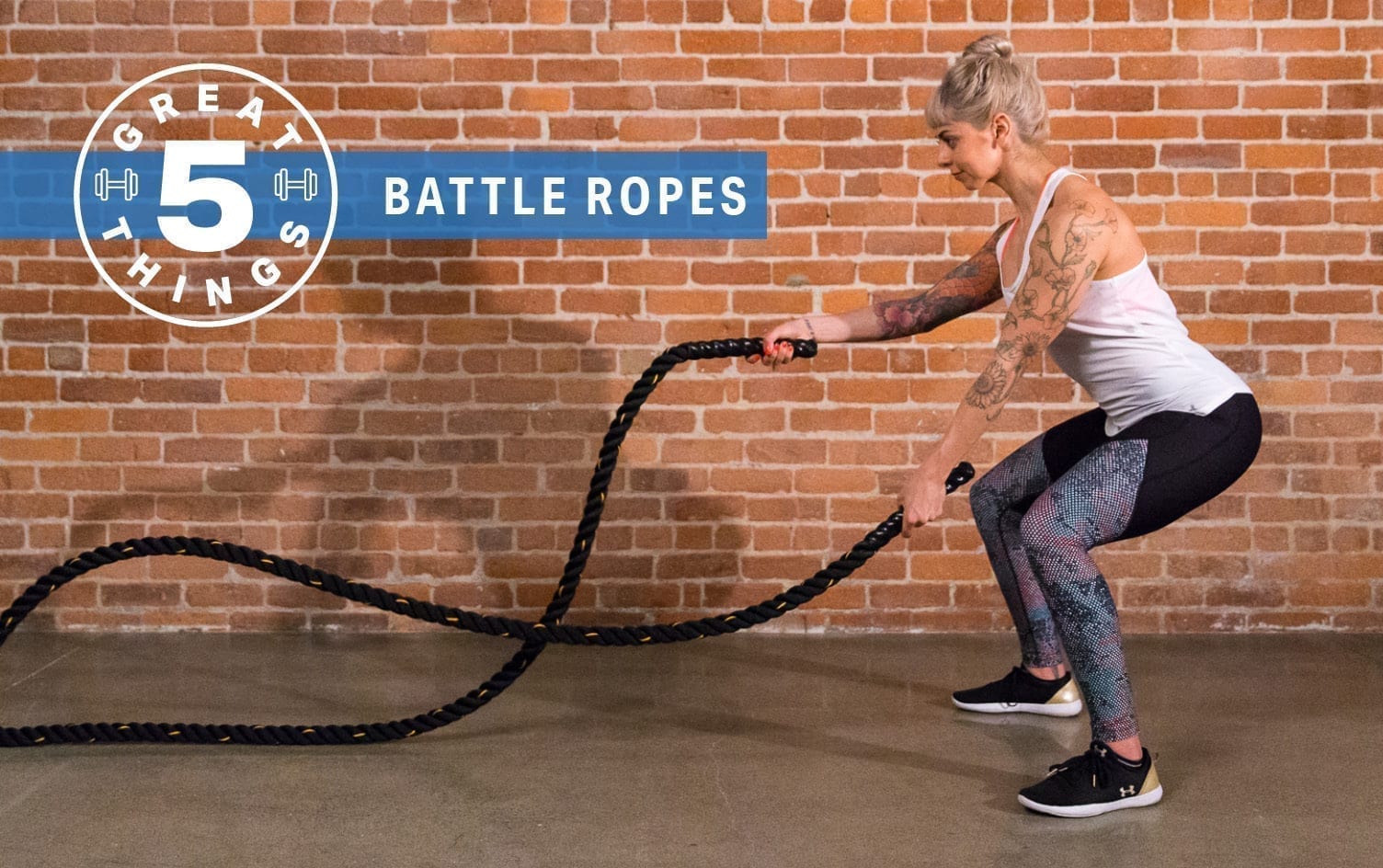 5 Great Things About Working Out With Battle Ropes, Fitness