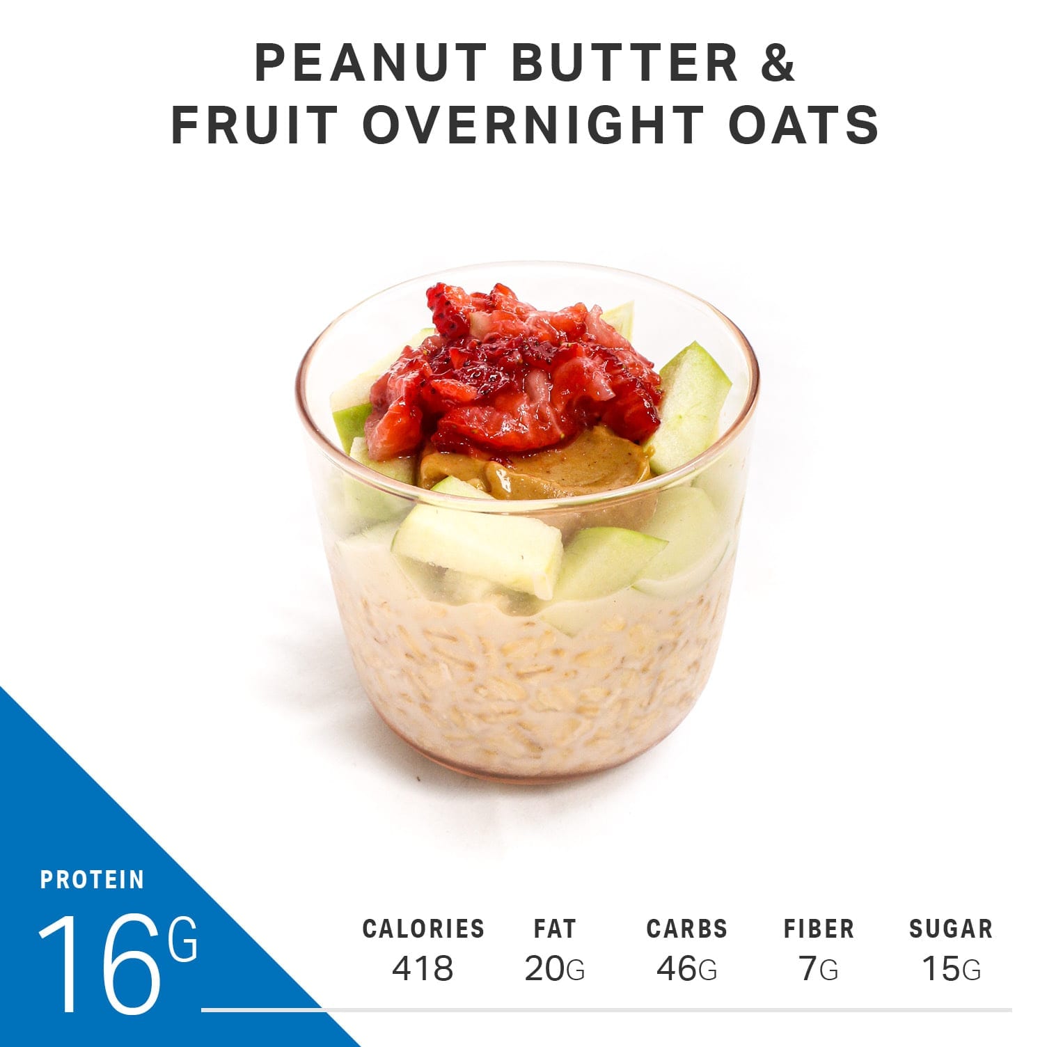 Overnight Oats With Up To 21 Grams Of Protein Nutrition Myfitnesspal