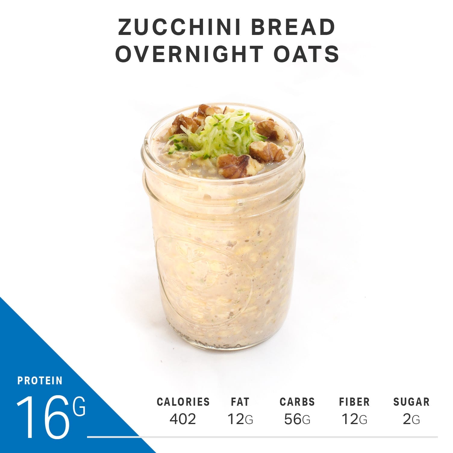 Overnight Oats With Up To 21 Grams Of Protein Nutrition Myfitnesspal