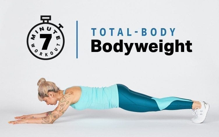 7-Minute Total-Body Bodyweight Workout