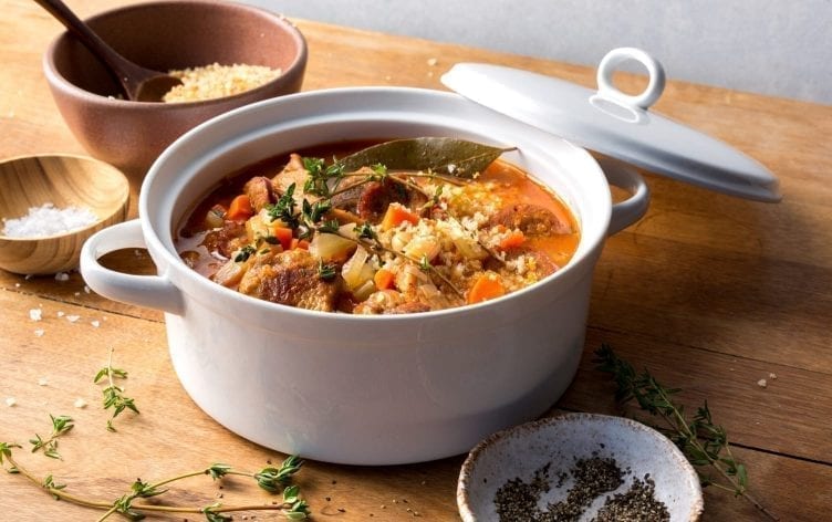 Slow Cooker Chicken and Bean Cassoulet