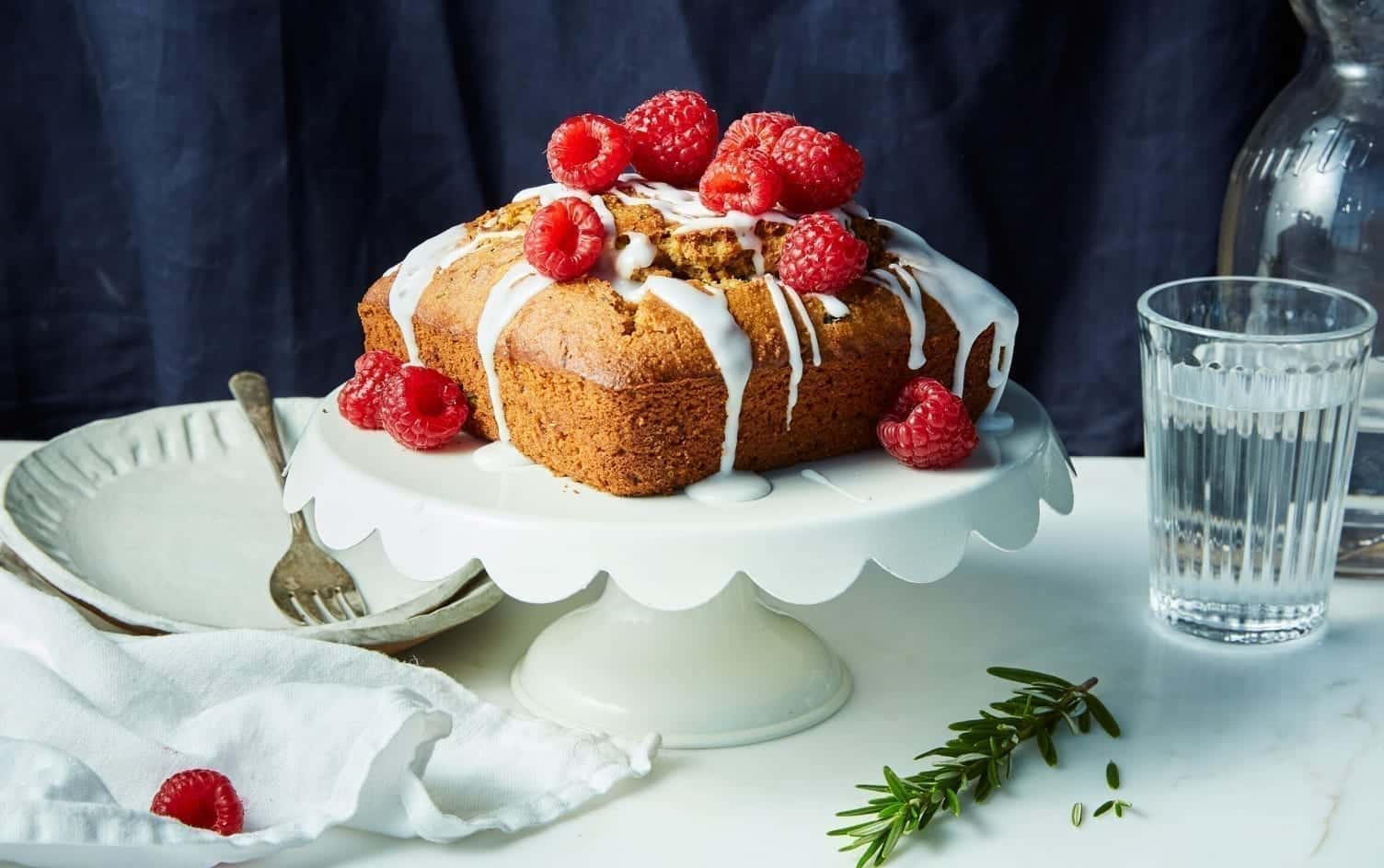 Gluten-Free Orange, Zucchini & Rosemary Cake