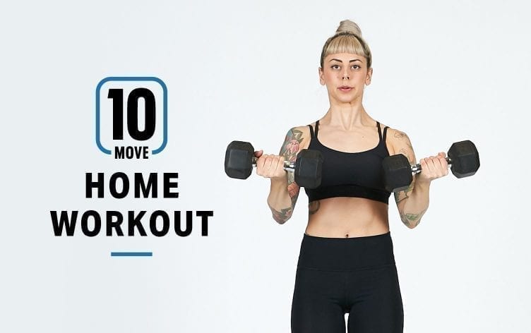 10-Move Full-Body Workout at Home