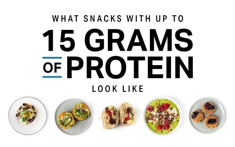 What Snacks With up to 15 Grams of Protein Look Like