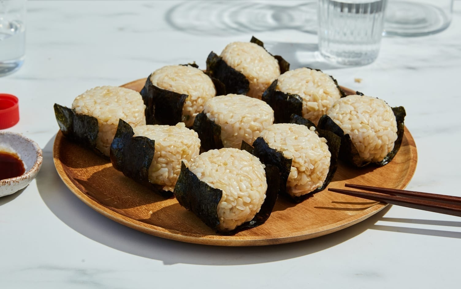 How to Make Tuna Mayo Onigiri (Japanese Rice Balls) - Couple Eats Food