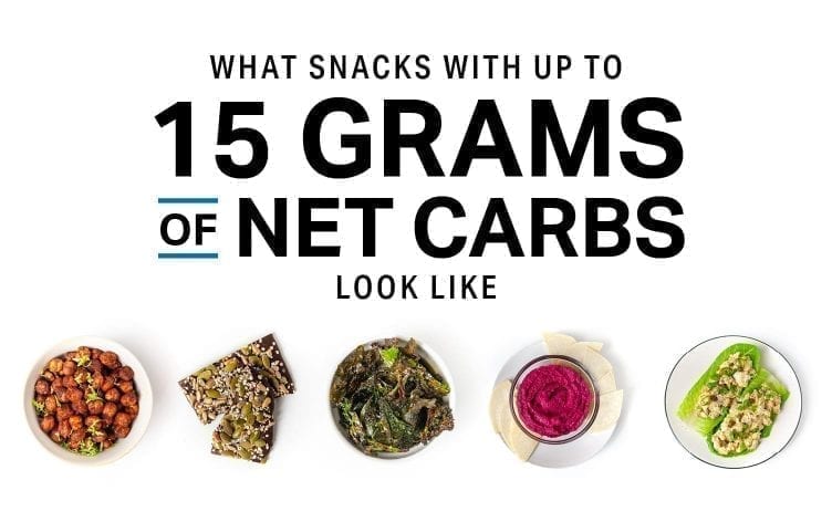 What Snacks With up to 15 Grams of Net Carbs Look Like