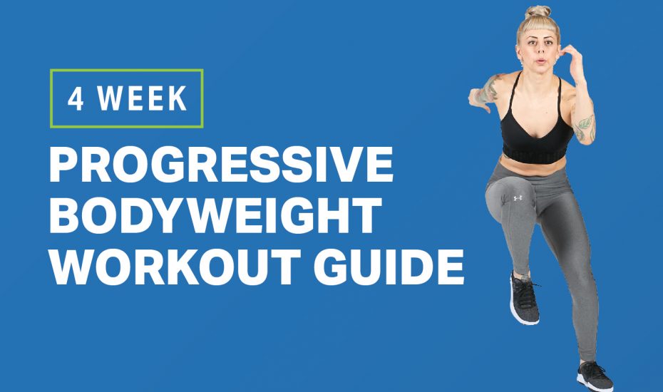4-Week Progressive Bodyweight Workout Guide