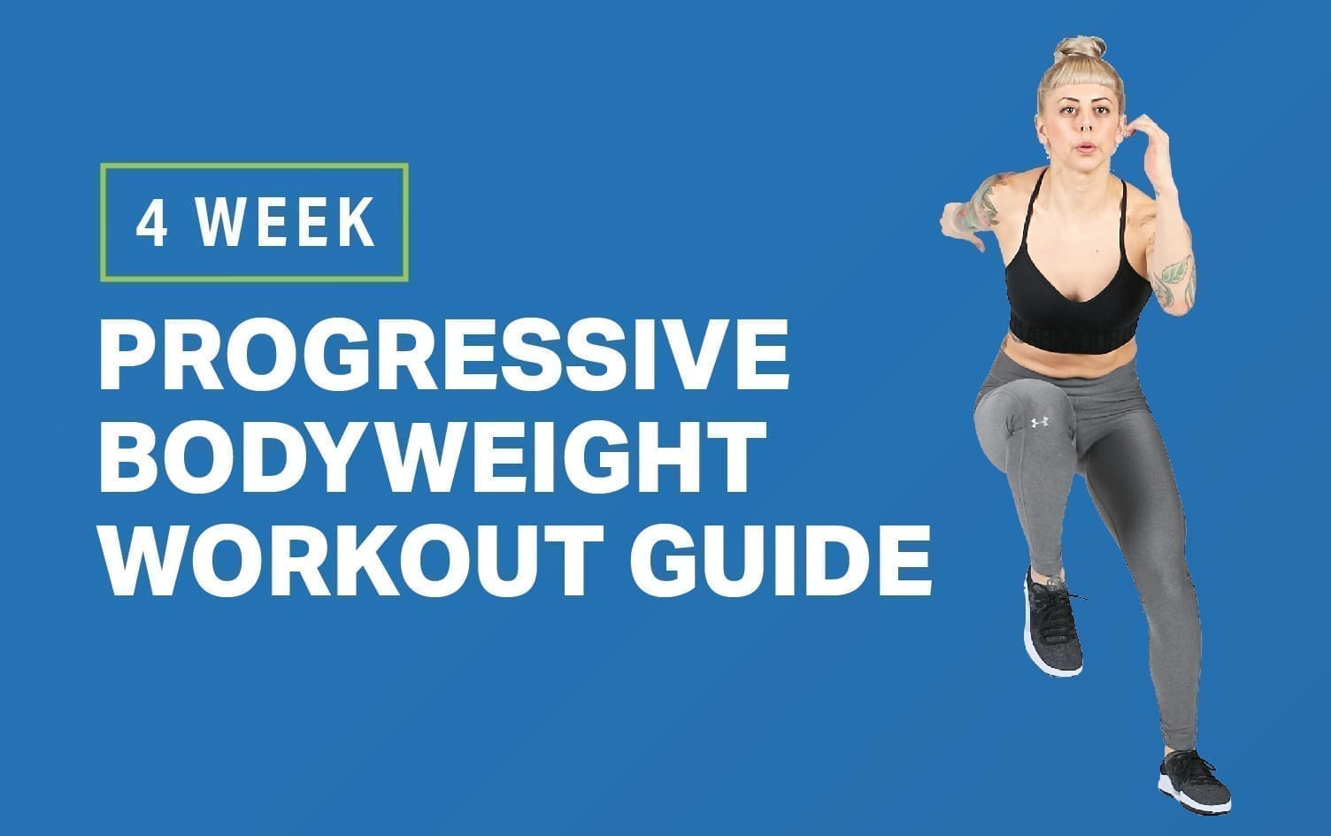 4-Week Progressive Bodyweight Workout Guide, Fitness