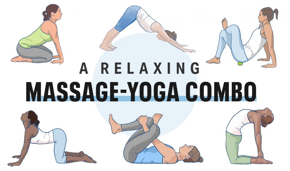 A Relaxing Massage-Yoga Combo to Ease Tension