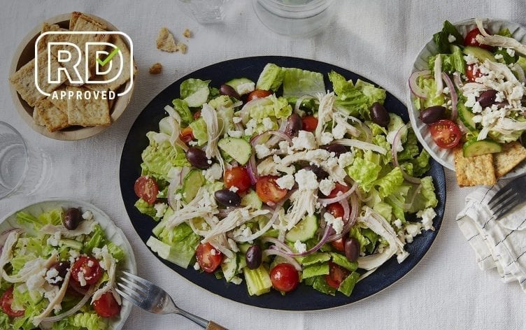 No-Cook Greek Chicken Salad