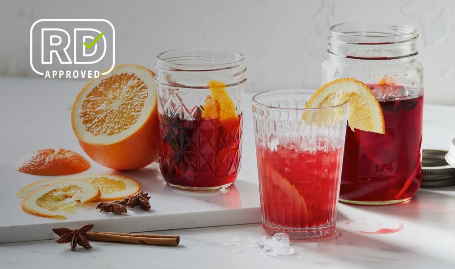 Dried Hibiscus Mocktail