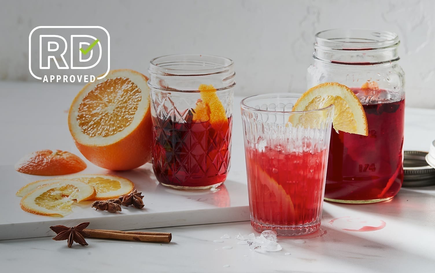 Dried Hibiscus Mocktail