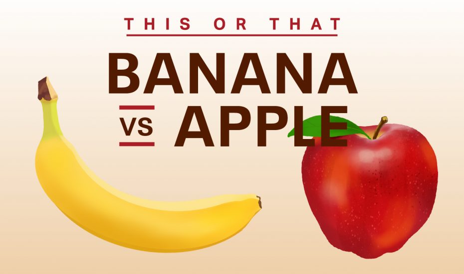 Is an Apple or Banana Healthier?
