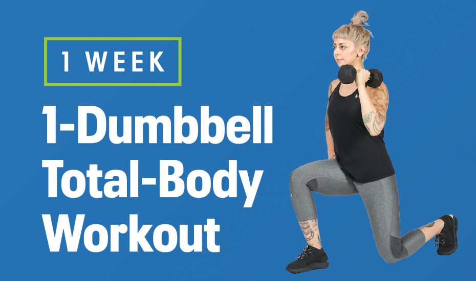 1-Week, 1-Dumbbell Total-Body Workout