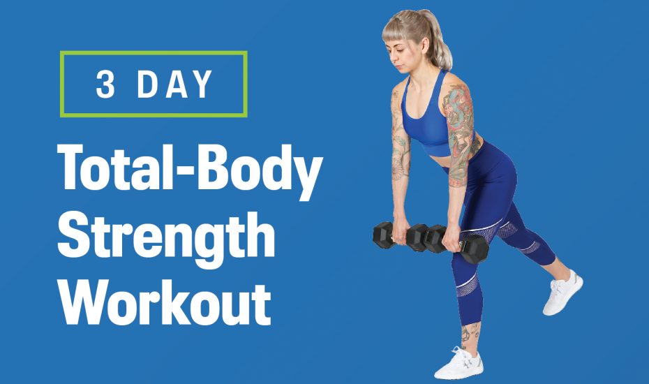 3-Day Total-Body Strength Workout