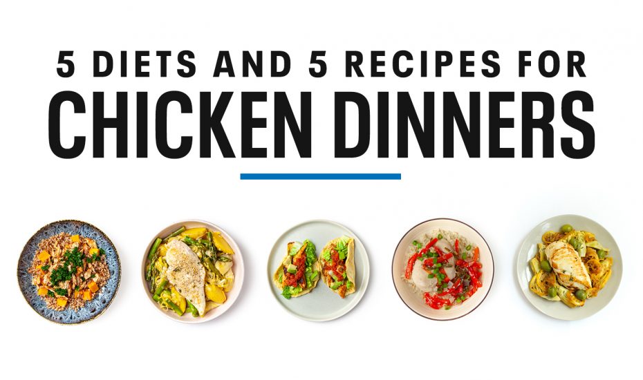 5 Diet-Friendly Recipes for Chicken Dinners