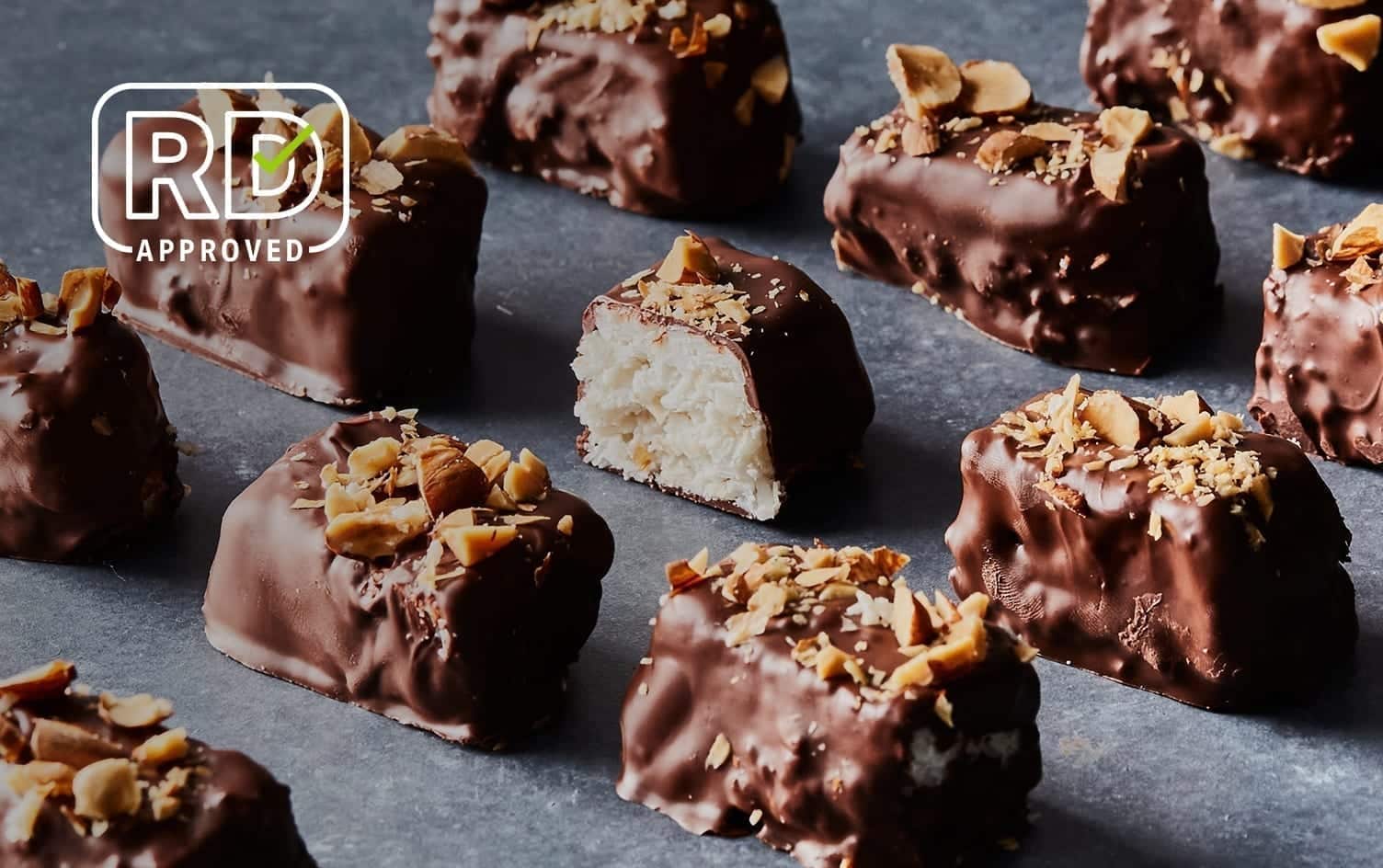 Chocolate Covered Almond-Coconut Bars