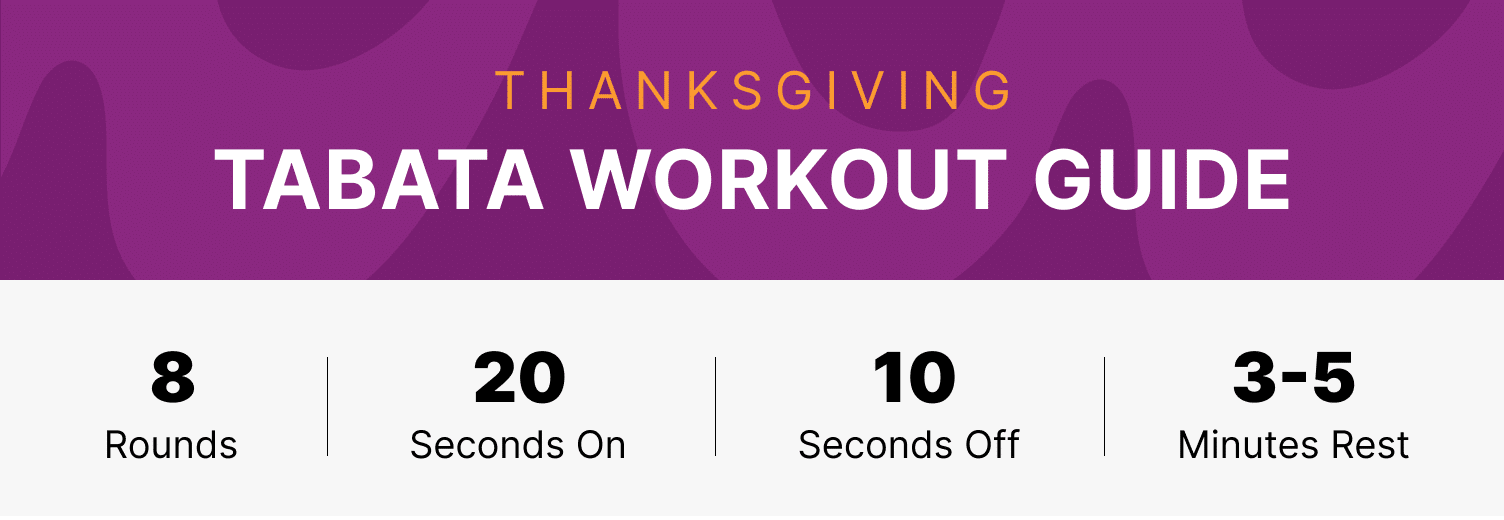 Thanksgiving Day Tabata Workout Guide