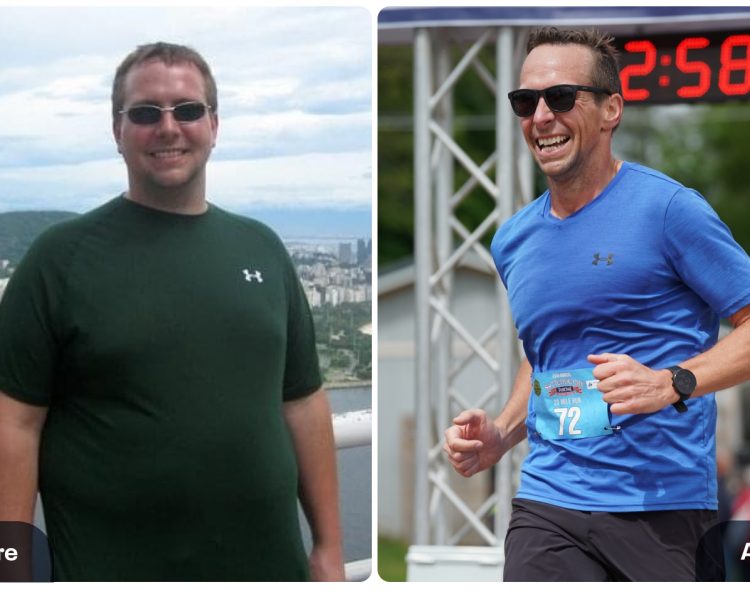 Eric Lost 140 Pounds and Ran Seven Marathons Along the Way