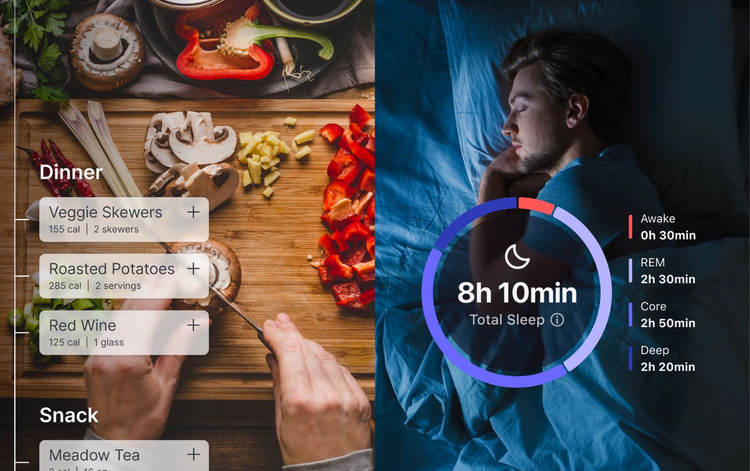 MyFitnessPal Sleep Feature Learn how food affects your sleep