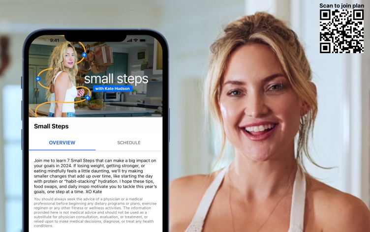 MyFitnessPal Collaborates With Kate Hudson On New Year’s Nutrition Plan