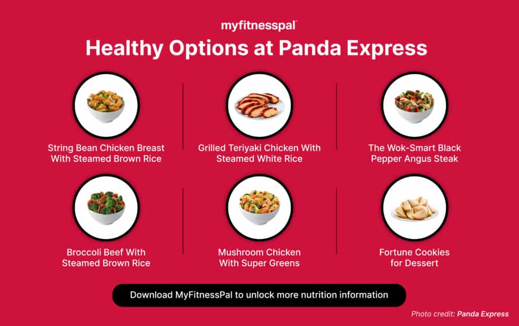 Healthy Options at Panda Express | MyFitnessPal
