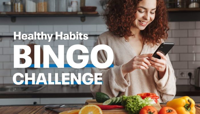 Healthy Habits Bingo Challenge
